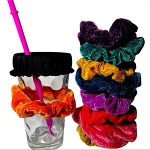 Velvet-No Slipping  hair scrunchies 🎀